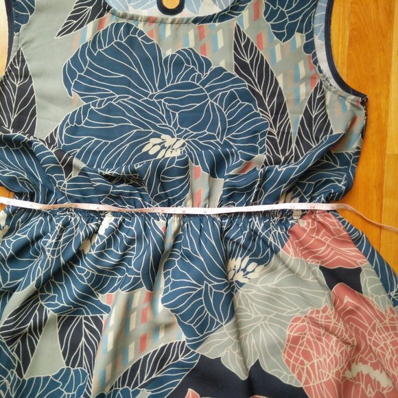 Floral Pink Martini dress, M - Picture 12 of 13